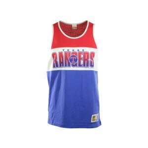 Texas Rangers Mitchell and Ness MLB Home Stand Mesh Tank
