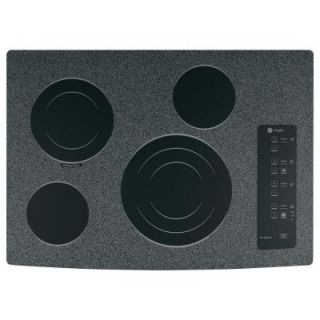 GE Profile CleanDesign 30 in. Smooth Surface Radiant Electric Cooktop in White with 4 Elements PP945WMWW