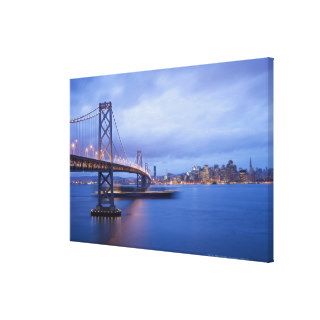 USA, San Francisco, City skyline with Golden 2 Gallery Wrapped Canvas