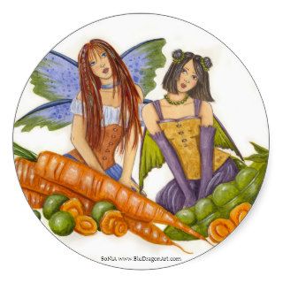 Peas and Carrots Sticker