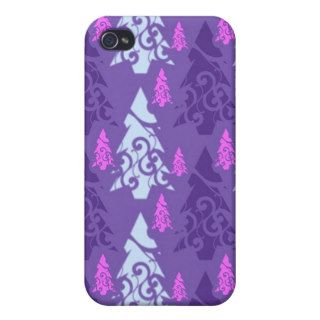 Bright Colorful Decorative Christmas Tree Gifts iPhone 4/4S Cases