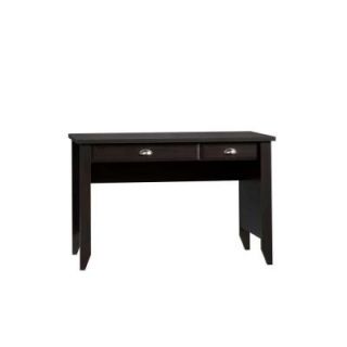 SAUDER Shoal Creek Collection Jamocha Wood Desk with Large Drawer 411961