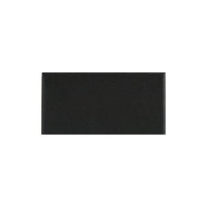 Daltile Semi Gloss Black 3 in. x 6 in. Black Ceramic Wall Tile K11136MODHD1P2