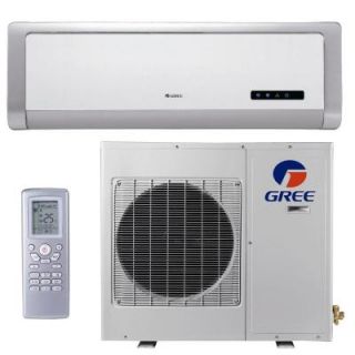 GREE High Efficiency 9,000 BTU Ductless Mini Split Air Conditioner with Heat   115V/60Hz DISCONTINUED GWH09ABA3DNA1R
