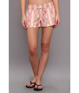 Roxy Ocean Side Pattern Short Womens Shorts (Pink)