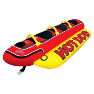 Airhead Hot Dog Towable   Red/Black/Yellow