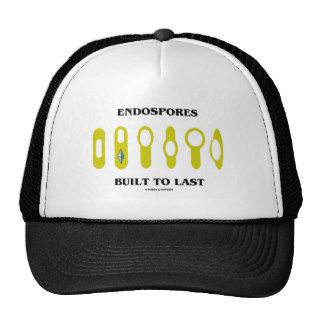 Endospores Built To Last (Bacterial Attitude) Mesh Hats