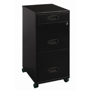CommClad 3 Drawer Organizer Mobile File Cabinet 17427
