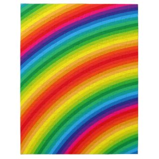 Rainbow Stripes Pattern Jigsaw Puzzles