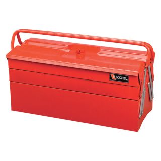 Excel 20 Inch Cantilever Toolbox, Model TB122B RED