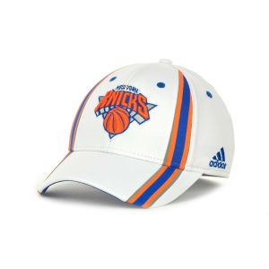 New York Knicks adidas Revolution 30 Flex Cap White