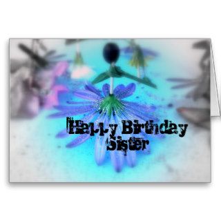 Sister Birthday Greetings Greeting Card