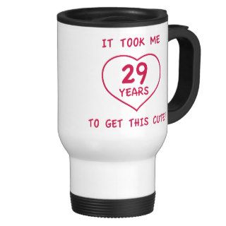 Funny 29th Birthday Gifts (Heart) Mug