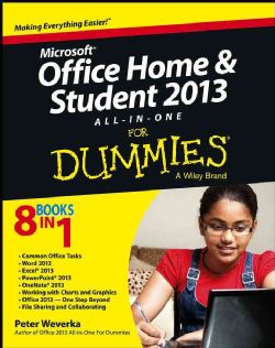 Microsoft Office Home & Student 2013 All in One for Dummies (Paperback) Applications