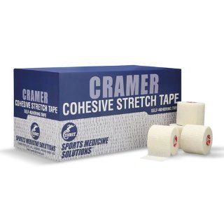 Cramer E6 Cohesive, 3 Inch X 5 Yard, Black Sports & Outdoors