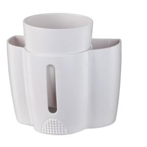 Better Living Products B Smart Toothbrush Holder in White 13952