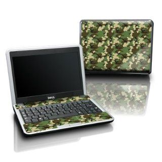 Woodland Camo Design Protective Skin Decal Sticker for DELL Mini 9 Laptop Computer Electronics