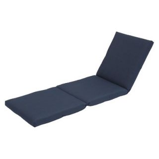 Threshold Outdoor Chaise Lounge Cushion   Navy