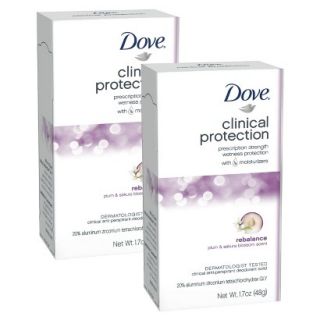 Dove Rebalance Antiperspirant Deodorant   2 Pack