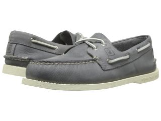 Sperry Top Sider A/O 2 Eye Burnished Mens Lace up casual Shoes (Gray)