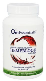 OmEssentials   Advanced Formulation HemeBlood Builder   60 Vegetarian Capsules