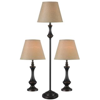Fraserburgh Oil rubbed Bronze Accent Lamps (set Of 3)