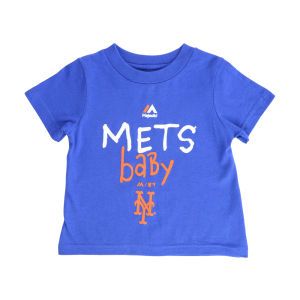 New York Mets Majestic MLB Infant Born Into This T Shirt