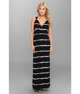 Calvin Klein Tye Dye Maxi Dress Womens Dress (Black)