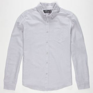 Fresh Mens Oxford Shirt Grey In Sizes Medium, Large, Small, Xx Large,