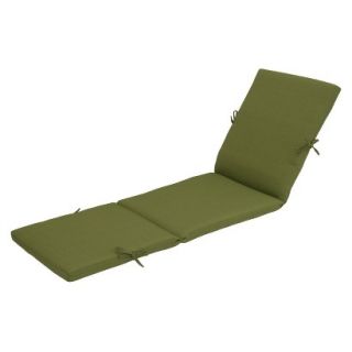Threshold Outdoor Chaise Lounge Cushion   Green