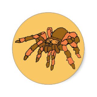 CA  funny tarantula stickers