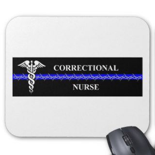 Corrections Nursing  rectangle Mouse Pad