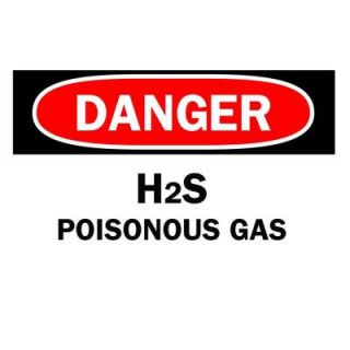 Brady 10 in. x 14 in. Fiberglass Chemical and Hazardous Material Sign 72473