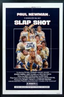 SLAP SHOT * 1SH ORIG MOVIE POSTER 1977 HOCKEY Entertainment Collectibles