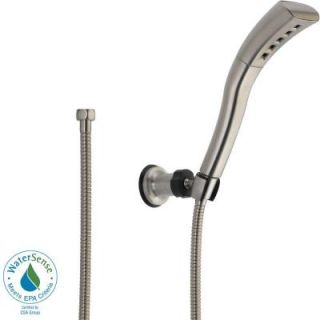 Delta 1 Spray 2.0 GPM Wall Mount Handshower in Stainless featuring H2Okinetic 55421 SS