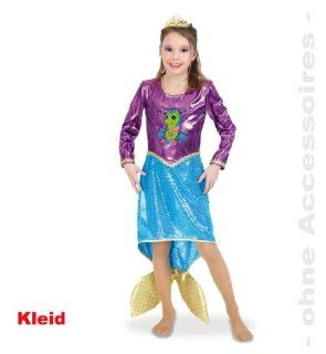 Meerjungfrau MERMAID 104 Nixe Mädchenkostüm Mädchen Kleid Kinder Spielzeug