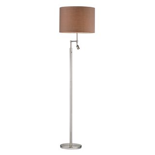 Dimond Beaufort 1 light Satin Nickel Floor Lamp
