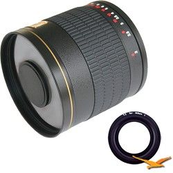 Rokinon 800mm F8.0 Mirror Lens for Nikon 1 (Black Body)   800M B