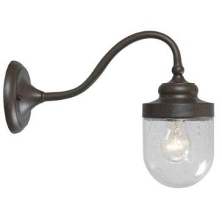 World Imports Nichols Road Outdoor 1 Light Wall with Glass Shade WI9071L89