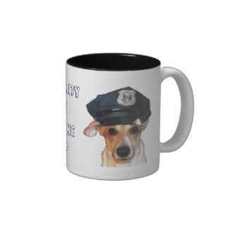 Security by K 9 Cop Coffee Mug