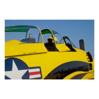 Cockpit T 28B Trojan 138239 N726A Print