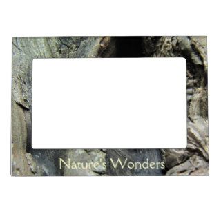 Gnarly Wood Magnetic Picture Frame