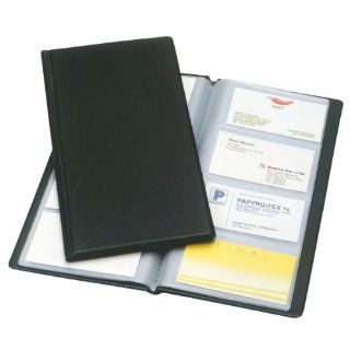 Leitz 56837 Visitenkartenbuch, für 128 Visitenkarten, Kunststoff, schwarz Bürobedarf & Schreibwaren