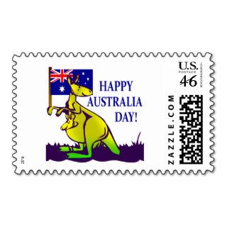 AUSTRALIA DAY T Shirts and Gifts Postage Stamp