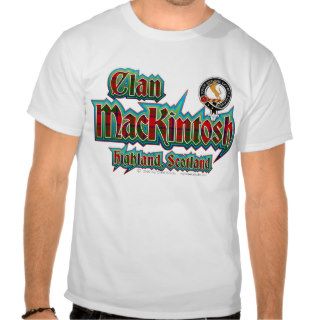 Clan MacKintosh Tartan T Shirts