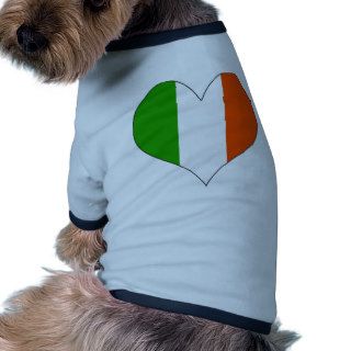 I Love Ireland Dog Clothes
