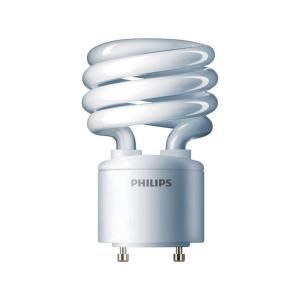 Philips 75W Equivalent Soft White (2700K) Spiral GU24 CFL Light Bulb (E*) 417246