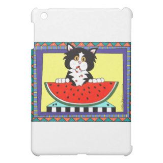 Watermelon Cat iPad Mini Cases