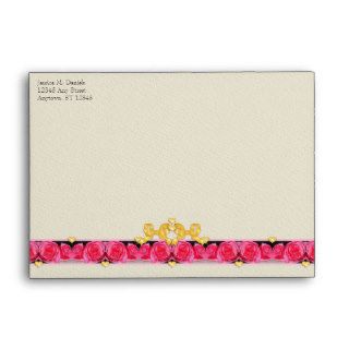 Hearts and Roses Envelope