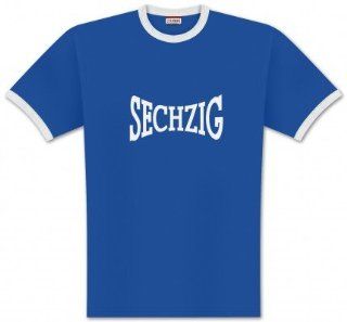 World of Football Ringer T Shirt lons Sechzig Sport & Freizeit